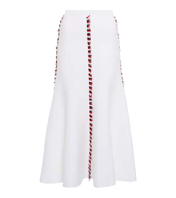 Gonna lunga Vantej in lana, seta e cashmere | Gabriela Hearst