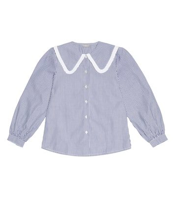 Striped cotton blouse | Il Gufo