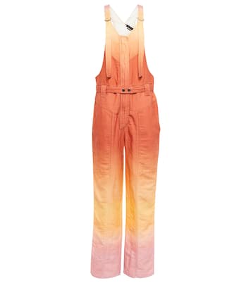 Keishatd dégradé cotton and linen jumpsuit | Isabel Marant