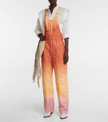 Keishatd dégradé cotton and linen jumpsuit | Isabel Marant