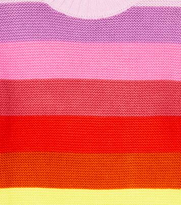 Striped cotton and wool sweater | Stella McCartney Kids