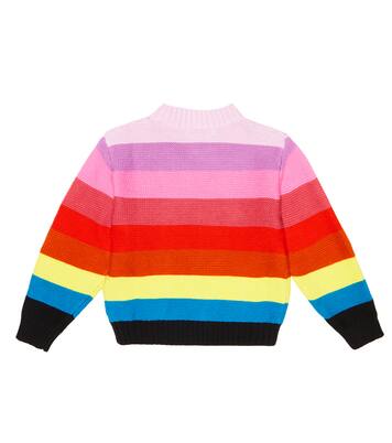 Striped cotton and wool sweater | Stella McCartney Kids