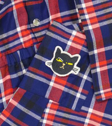 Robe en coton à carreaux | Mini Rodini