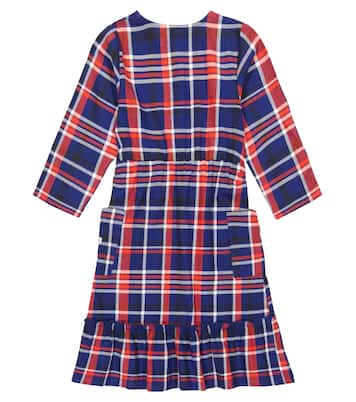 Robe en coton à carreaux | Mini Rodini