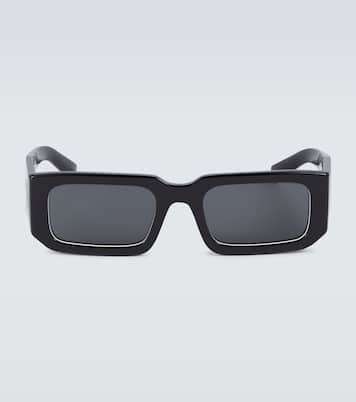 Eckige Sonnenbrille Symbole | Prada