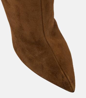 Stivali in suede con frange e cristalli | Paris Texas