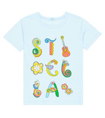Printed cotton t-shirt | Stella McCartney Kids