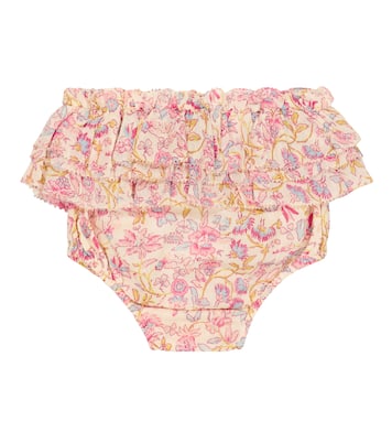 Baby Abishak floral cotton bloomers | Louise Misha