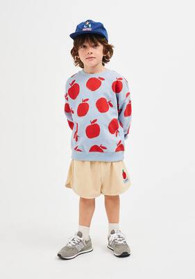 Sweat-shirt Pomme en coton | Jellymallow