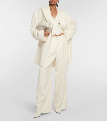 Weste aus Wolle | Wardrobe.NYC