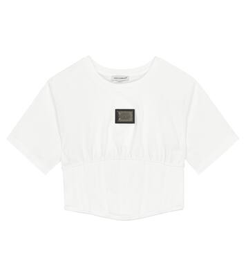 Logo cotton jersey T-shirt | Dolce&Gabbana Kids