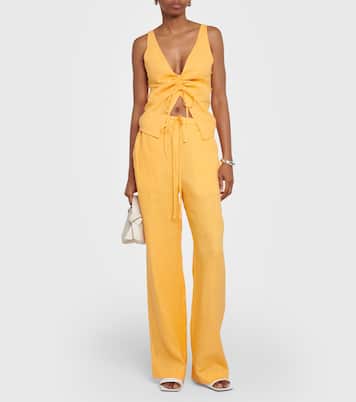 Top aus Leinen | Nanushka