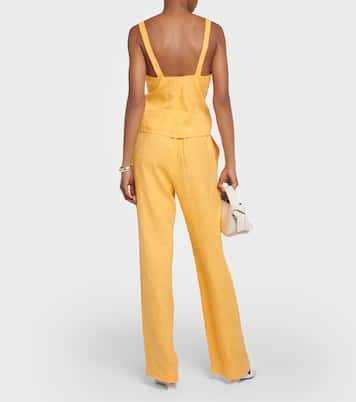 Top aus Leinen | Nanushka