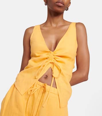 Top aus Leinen | Nanushka