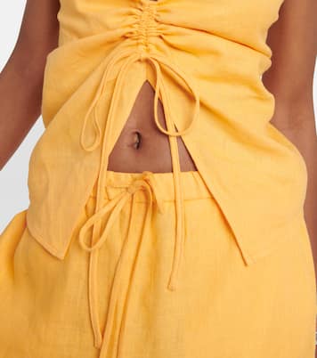 Top aus Leinen | Nanushka