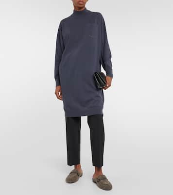 Embellished shearling slippers | Brunello Cucinelli