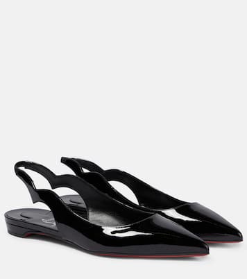 Hot Chickita Sling patent leather ballet flats | Christian Louboutin