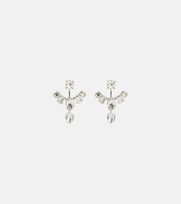 Crystal pendant earrings | Balmain