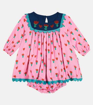 Bébé – Ensemble robe et culotte bloomer à fleurs | Stella McCartney Kids
