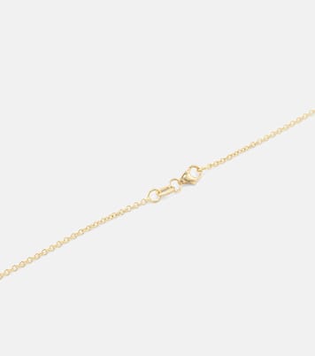 Collana Crescent in oro 18kt con diamanti  | Anita Ko