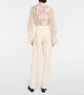 Gerade Hose aus Baumwolle und Wolle | Etro