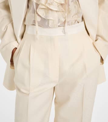 Gerade Hose aus Baumwolle und Wolle | Etro