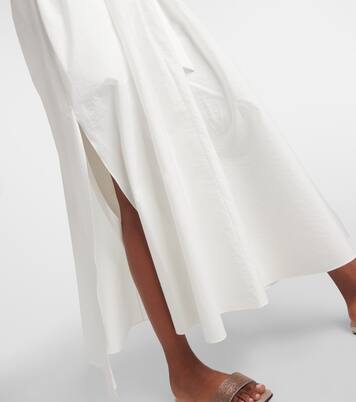 Pleated maxi dress | Brunello Cucinelli