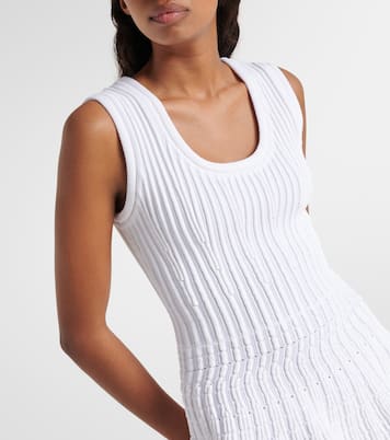 Minikleid aus Pointelle-Strick | Alaïa