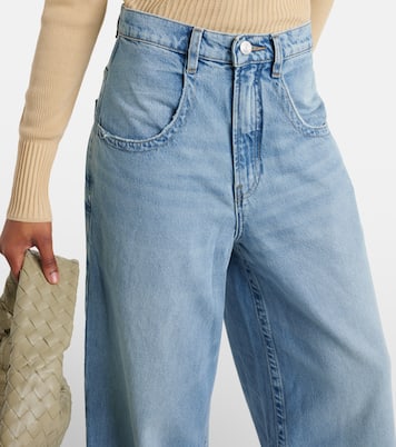 High-Rise Wide-Leg Jeans The Skater | Frame
