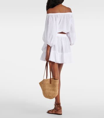 Cropped-Top Bova aus Baumwolle | Poupette St Barth