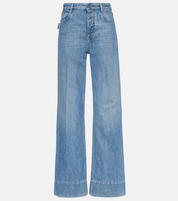 Mid-rise wide-leg jeans | Bottega Veneta