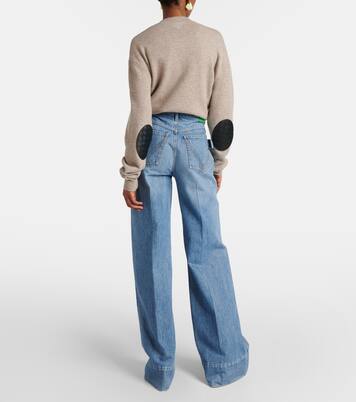 Mid-rise wide-leg jeans | Bottega Veneta
