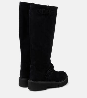 Colby suede knee-high boots | Clergerie