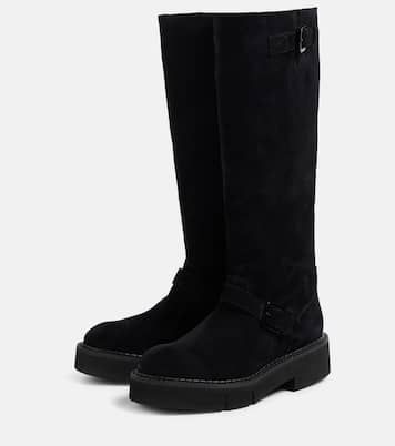 Colby suede knee-high boots | Clergerie