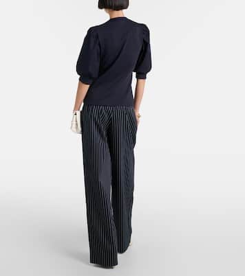 Top Coralee aus einem Baumwollgemisch | Veronica Beard