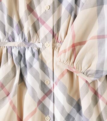 Robe Burberry Check en coton | Burberry Kids
