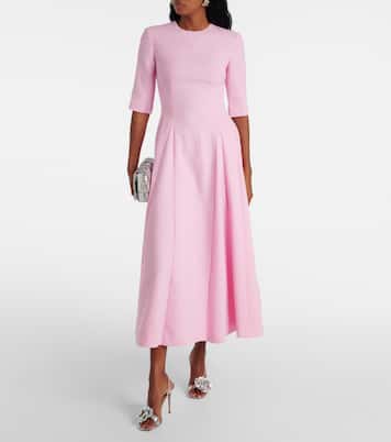 Abito midi Georgie in lana | Emilia Wickstead