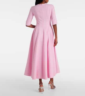 Abito midi Georgie in lana | Emilia Wickstead