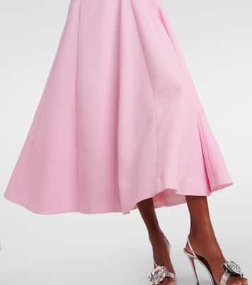 Abito midi Georgie in lana | Emilia Wickstead