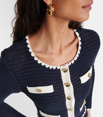 Cardigan aus Häkelstrick | Self-Portrait