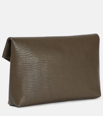 Cassandre Large leather clutch | Saint Laurent