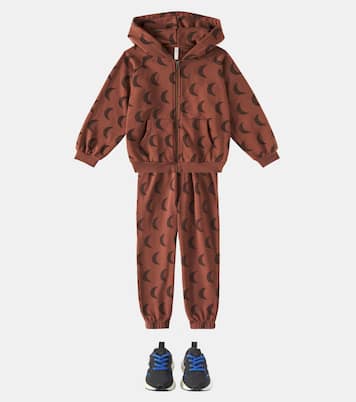 Moons zip-up cotton-blend hoodie | Rylee + Cru