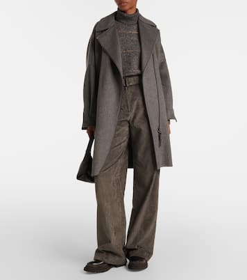 High-Rise-Hose aus Baumwolle | Brunello Cucinelli