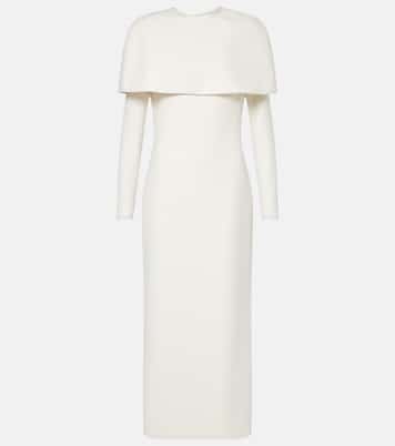 Bridal Midikleid Gullu aus Crêpe | Safiyaa