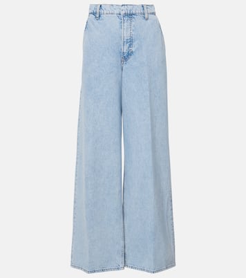 High-Rise Wide-Leg Jeans | Frame