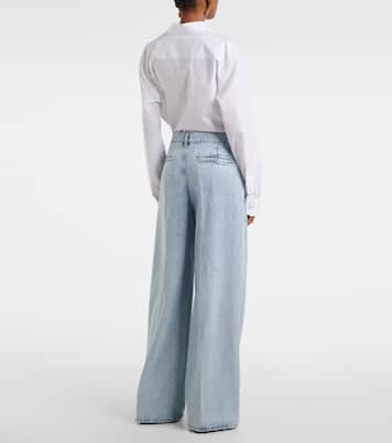 High-Rise Wide-Leg Jeans | Frame