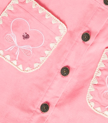 Gonna Lucky in cotone con ricamo | Konges Sløjd