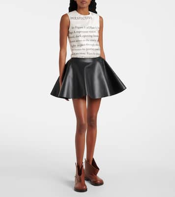 Leather biker boots | JW Anderson