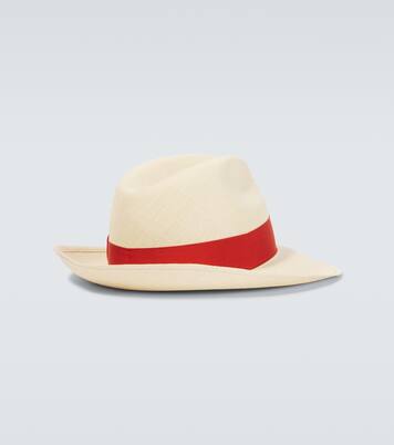 X E.Marinella sombrero Amedeo de paja | Borsalino