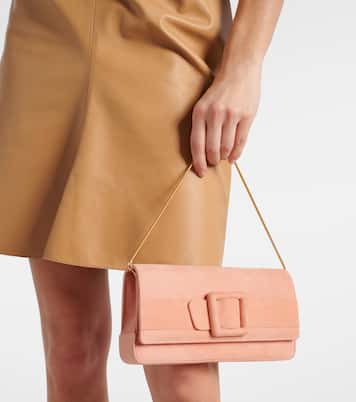 Clutch Maygot in suede | Manolo Blahnik